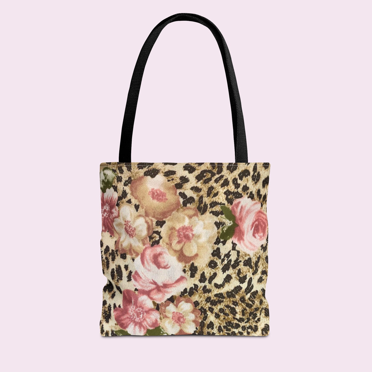Leopard Print Tote Bag